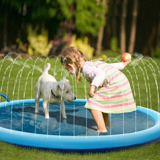 Yaqubi - hondenzwembad - honden speelgoed - honden sproeier -170cm